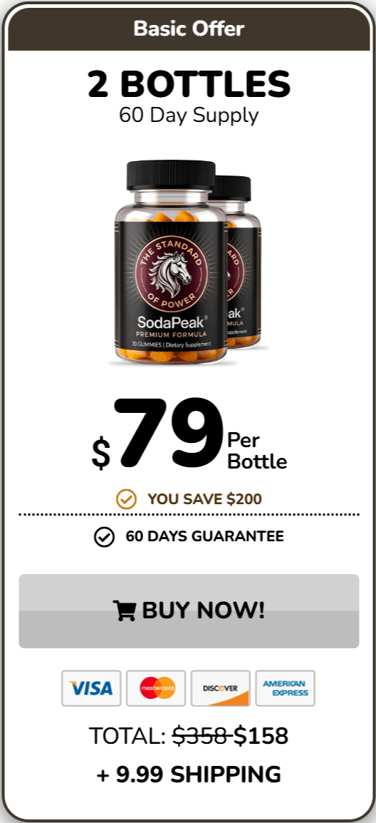 SodaPeak offer price