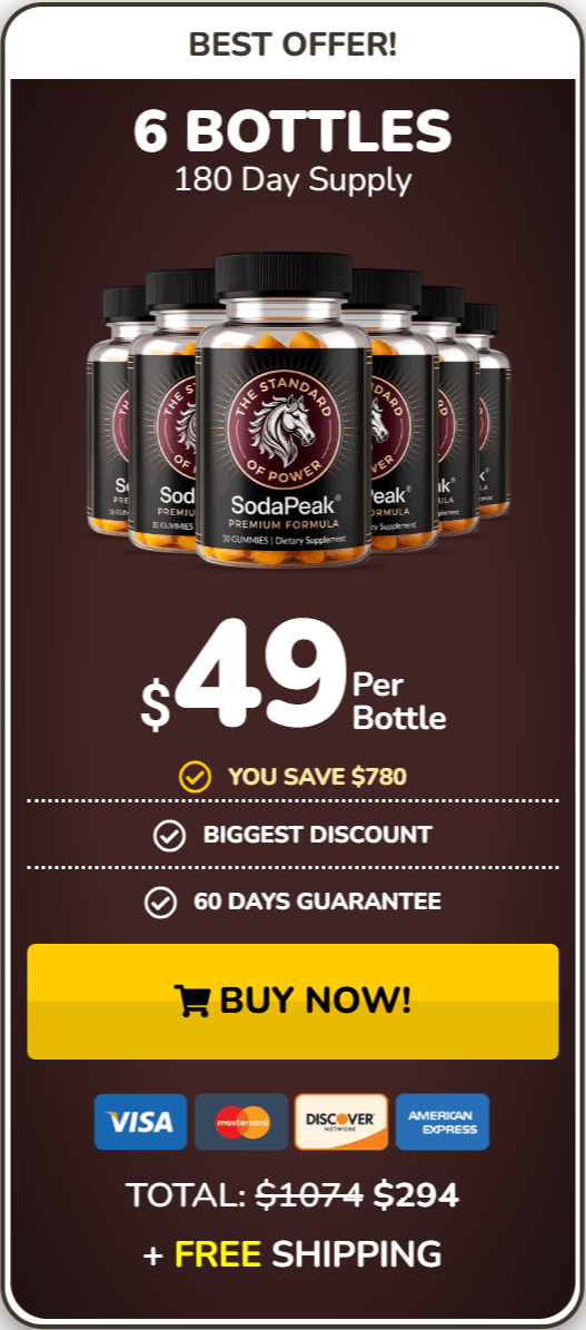 SodaPeak offer price