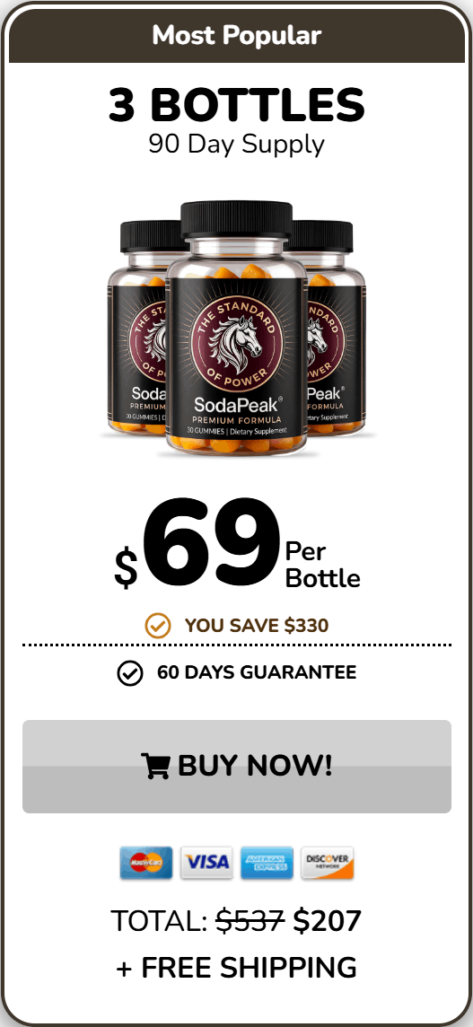 SodaPeak offer price